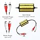PNGKNYOCN Car Stereo Rauschunterdrücker, 15A RCA Stereo 2 Kanal Ground Loop Noise Suppressor für Car Audio Home Stereo