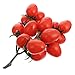 DOITOOL Artificial Cherry Tomatoes for Decoration Lifelike Fake Tomatoes, Decorative Plastic Fake Red Tomato Lifelike Tomatoes for Home Decoration Photo Prop Fruit Teaching Props ( Red )