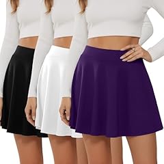 Dark Purple, White, Black