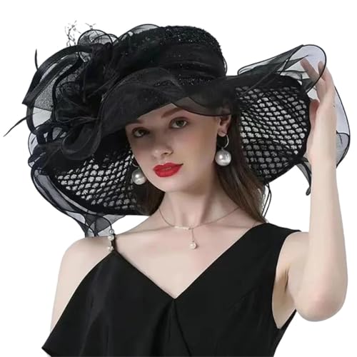 Sombrero Derby de mujer para bodas de día y ceremonias de iglesia