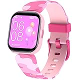 KeBuLe Kids Fitness Tracker, IP68 Waterproof 1.4' Kid Smart Watch for Girls with Heart Rate Monitor, Sleep Monitor, 19 Sports Modes Activity Tracker Watch, Pedometer, Calorie, Gift for Kids