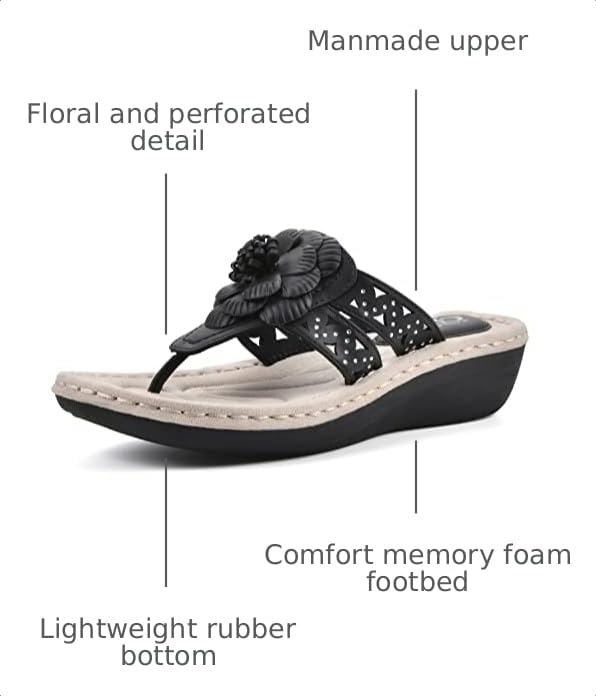Image of CLIFFS BY WHITE MOUNTAIN Women's Cynthia Wedge Sandal