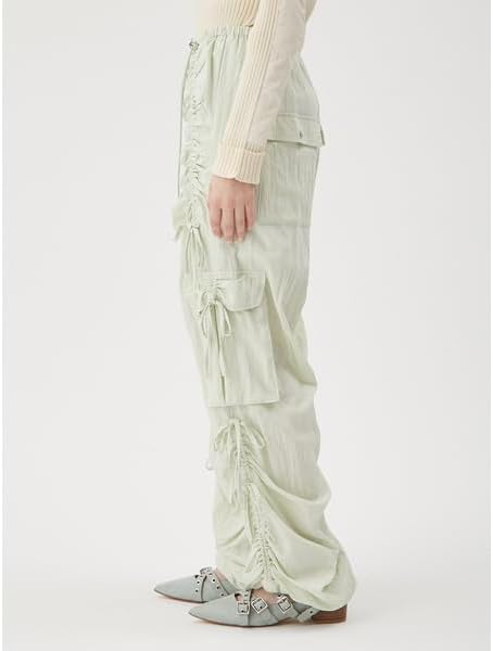 Amazon | リボンディテールカーゴパンツ RWFP251061MNT0 | ロング