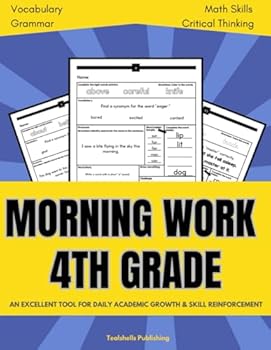 Paperback Morning Work 4th Grade Book