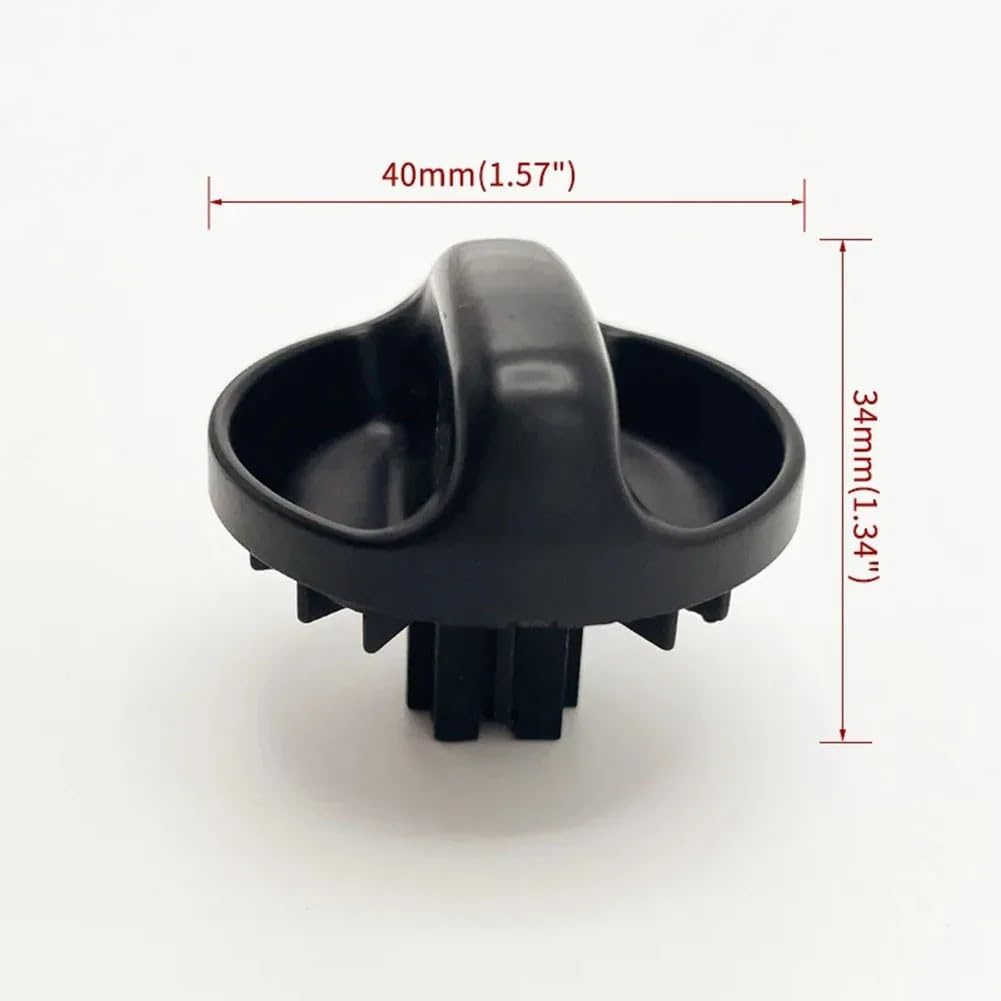 3PCS Car Air Conditioning Turning Switch Knobs AC Knob 55905-0C010 for Toyota for Tundra 2000-2006 C