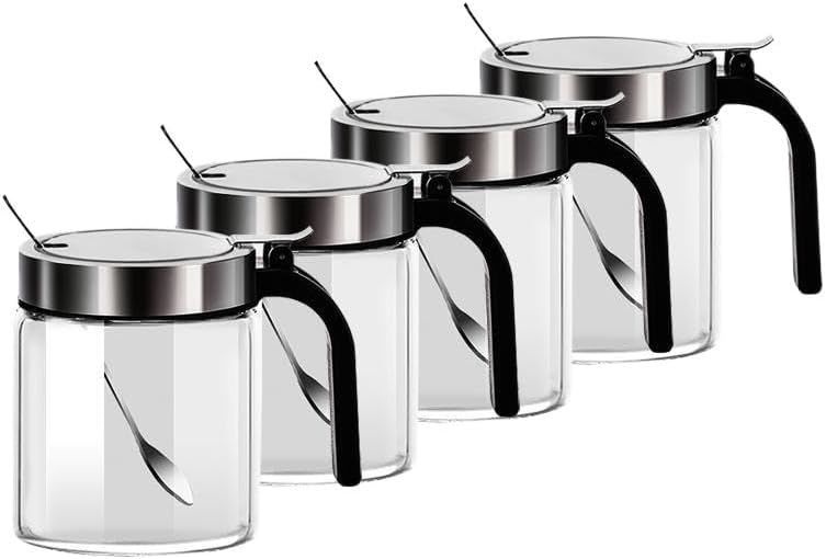 Household Seasoning Bottle Stainless Steel Container, Kitchen Storage Box