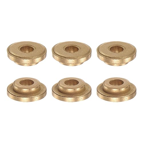 Flangia Cuscinetto In Bronzo Autolubrificante 16mm - Perfetto Per Attrezzature Industriali - Foto 3