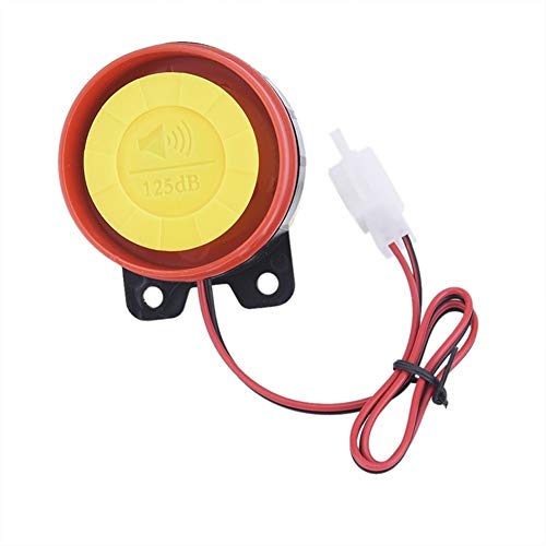 1pc 12V del coche camión Cuerno del diseño simple de la motocicleta eléctrico accionado Loud coche HornAir Raid sirena de alarma de seguridad accesorios de Hornos