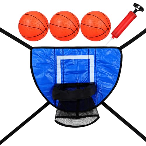 Toyvian Hoop De Baloncesto De Trampolín: Mini Marco De Baloncesto Indoor Sport Game del Trampolín Trampolín