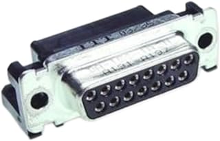 Pack of 2 ZDAE15S0L2-146 Conn D-Subminiature SKT 15 POS Solder ST Thru-Hole 15 Terminal 1 Port, Bulk, RoHS