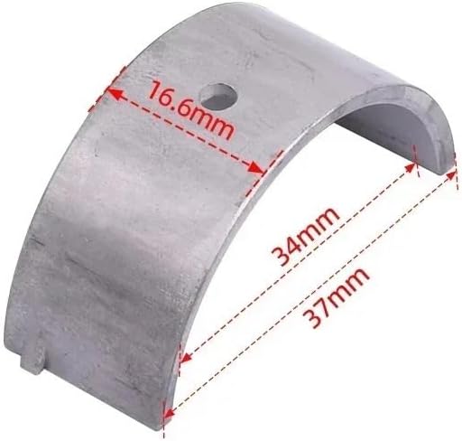 30mm 8個 オートバイ用クランクシャフトメインベアリング STD+25+50+75