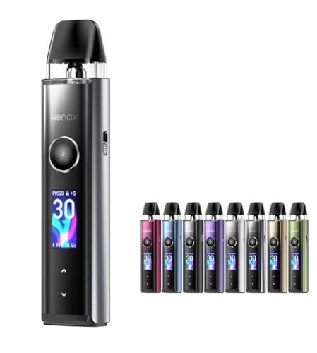 Geek Vape Wenax Q Pro Pod X^[^[Lbg 1200mAh 2ml M[NxCv EBibNX L[ v |bh dq^oR Vape xCv X^[^[Lbg jR`t[ (Starlight Grey)