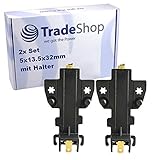 Abgenutzte Bürsten sind oft die Ursache für einen schlecht laufenden Motor. Das Austauschen der Bürsten kann das Problem eines zeitweise aussetzenden Motors beheben und die elektrische Bremsung eines Motors wiederherstellen. Kohlemotorbürsten sind eine der am häufigsten ersetzten Komponenten für Elektrowerkzeuge und -geräte.