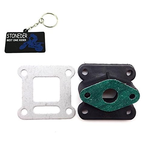 Junta de Tubo de admisión de colector de Entrada para Motor de 2 Tiempos 47 CC 49 CC Mini Moto Quad 4 Ruedas Dirt Bike Pocket Bike ATV de STONEDER Cover