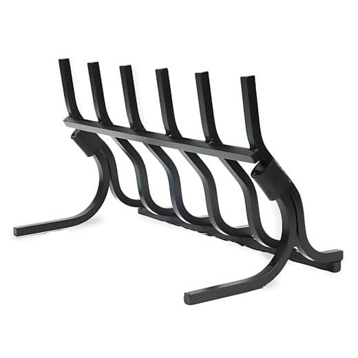 Model M-6 High Efficiency Smoke-Free Fireplace Grate 26" Wide, 15" Tall.