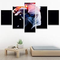 SIGNWIN 5 Panel Canvas Wall Art Peaceful Seas for Home Decorations Ready to Hang - 60