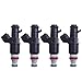 Price comparison product image Isbotop 4PCS Fuel injectornew Nozzle for 2005-2011 & OEM 16450-RBB-003 16450-RBB-003 16450RBB003