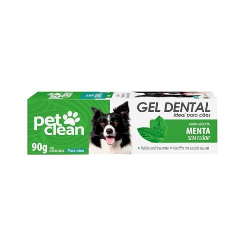 Gel Dental de Menta 90g, Pet Clean