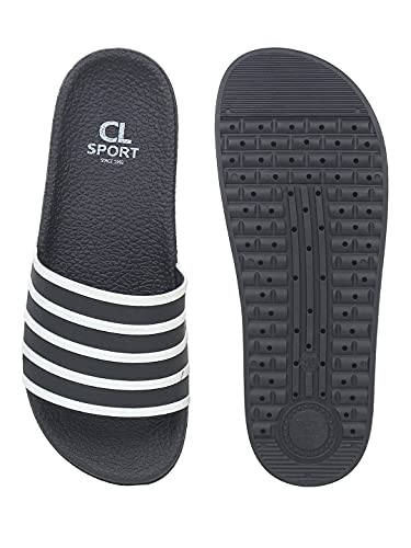 Image of Women's Cl-f-w-02 White-Black Slipper