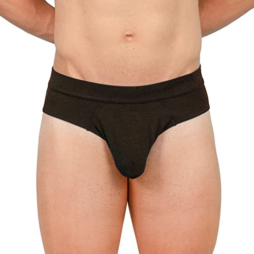 Obviously Men's Underwear Brief EliteMan AnatoMAX (Black/L)