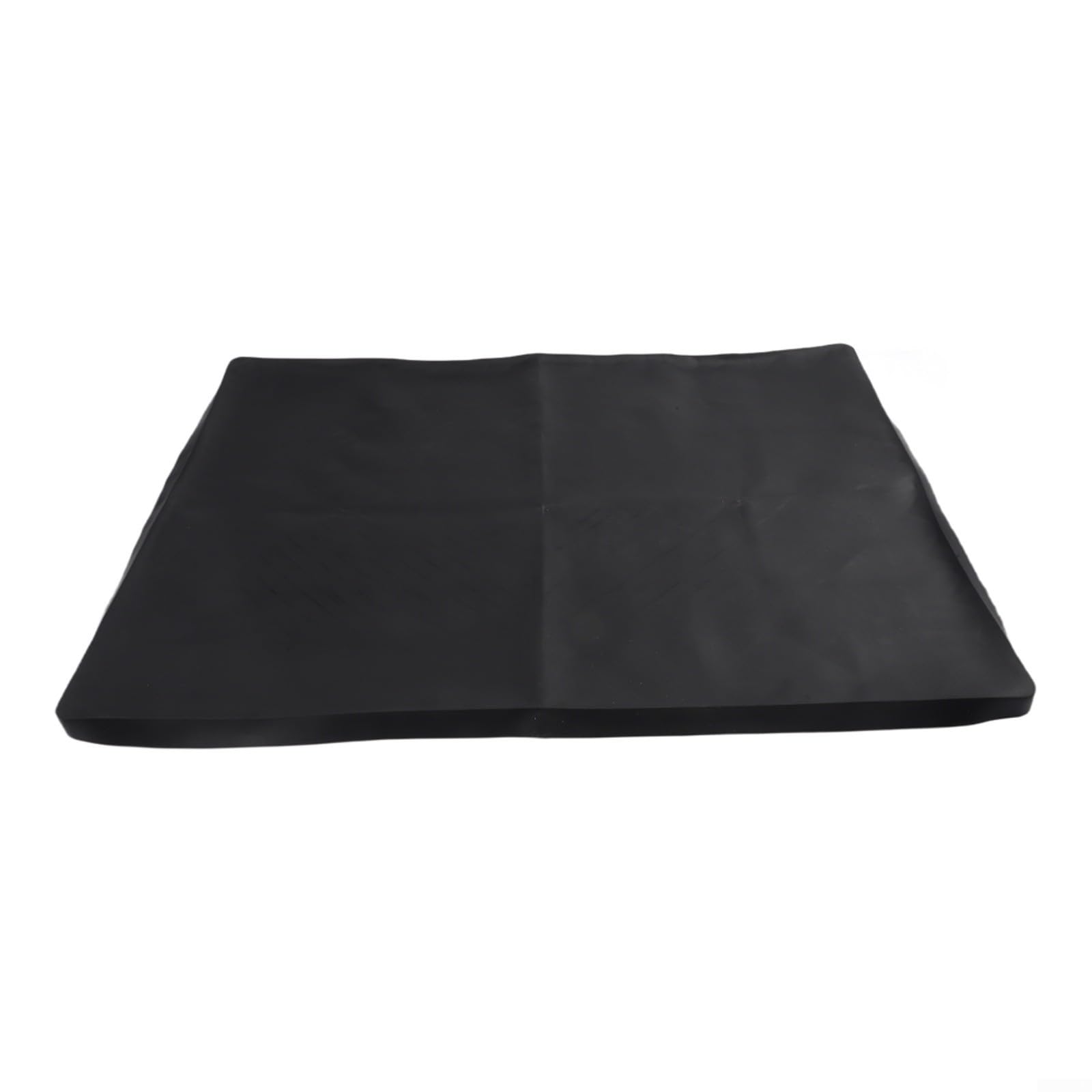 Bandeja de Silicona para Debajo del Lavabo, Alfombra Protectora contra Fugas en Cocina, Antideslizante y, para ideal para Armarios, Medidas 86x56 cm, Negro(86x56x2.5cm)