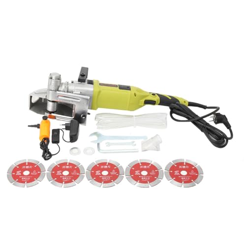 YILIKISS 4000W Elektrische SchlitzfräSe Mauernutfräse Mauerfräse Wandfräse MauernutfräSe Maschine Mauerfräse Mauernutfräse Mauerfräse Elektrische Schlitzfräse Wandfräse mit 5 Sägeblatt 7500 U/min YILIKISS 4000W Elektrische SchlitzfräSe Mauernutfräse Mauerfräse Wandfräse MauernutfräSe Maschine Mauerfräse Mauernutfräse Mauerfräse Elektrische Schlitzfräse Wandfräse mit 5 Sägeblatt 7500 U/min