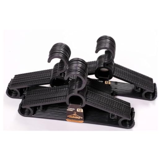 Cabide Calça Roupa Antideslizantes Reforçado Kit Com 50 Cabides Preto