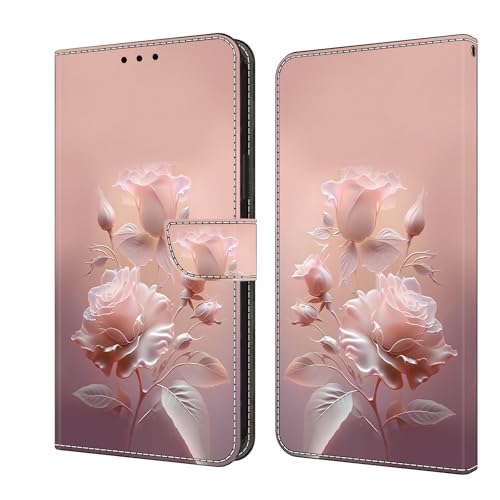 Étui Samsung Galaxy S26 Ultra 5G de haute qualité en cuir PU et roses