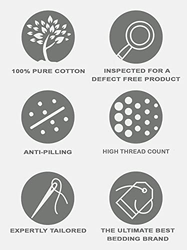 Image of Bed Sheets - Brushed Microfiber Bedsheets - Flat Bedsheets & Pillowcase - Super Soft Microfiber - Breathable Wrinkle, Fade Resistant & Cooling Sheets
