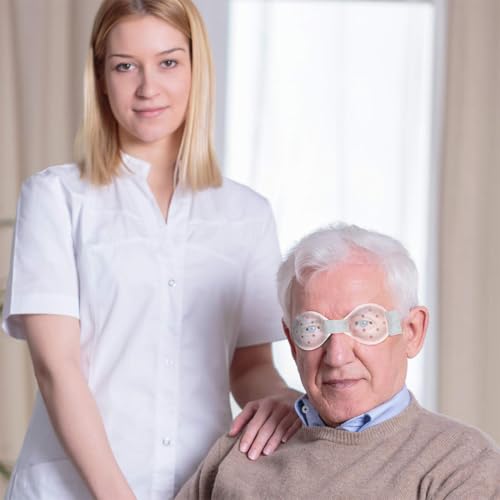 2 Stück Transparent Augenklappen, Bequeme Augenschutz nach Operationen mit Klebeband, Atmungsaktiv Augenklappe für Augenchirurgie Abdeckung