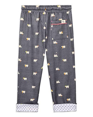 Image of Cherry Crumble California Boy's Kids Unisex Full Sleeve Casual Sleepwear Nightsuit Regular Pajama Set (WS-NSUIT-6 Grey 6-7 Years)