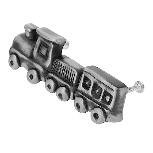 HOMSFOU Door Handle Boys and Girls Dresser Knobs Cabinet Knobs for Boys and Handle Grey