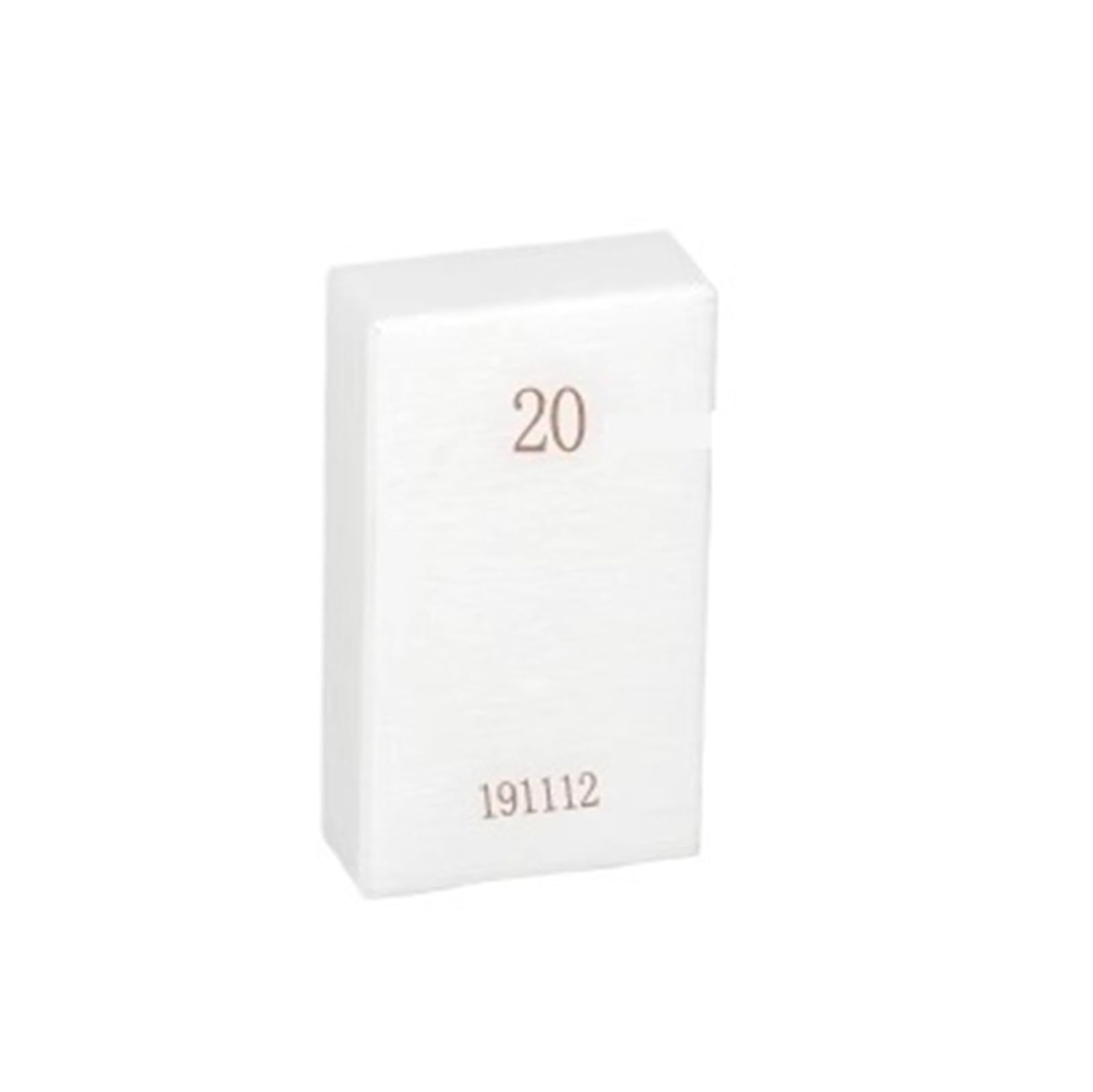 Blocchetti di riscontro in ceramica di precisione 1PC Standard di calibrazione Gage Grado 0 Dispositivi di ispezione non standard Misurazione precisa(10mm)