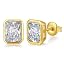 J-Emerald cut-Yellow