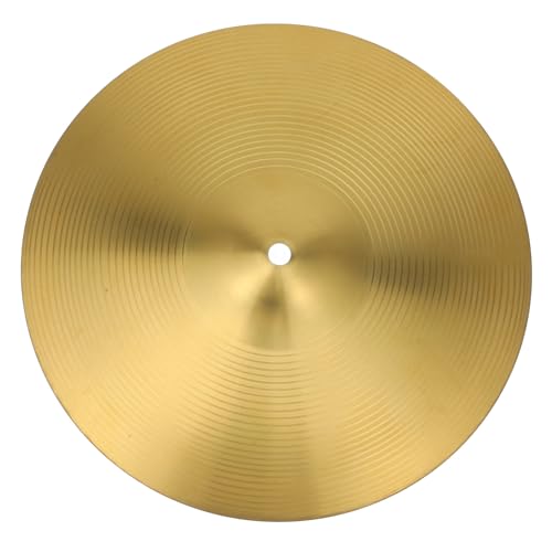 Toddmomy Schlagzeug Becken aus Messinglegierung Inklusive Crash-becken und Splash-becken für Drumset und Jazz-drums Geeignet für Anfänger und Profis