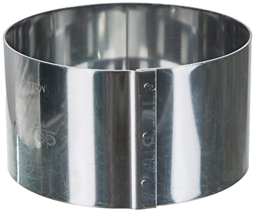 De Buyer Edelstahl Kuchenring, 8 cm
