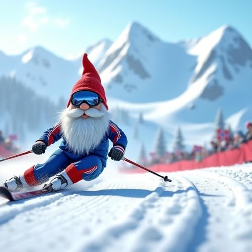 Das WEIHNACHTSMANN - SKIRENNEN cover art