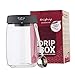 Produktbild dripdrip DRIPBOX Vacuum Coffee Container, Vakuum Kaffeedose zur optimalen Aufbewahrung von Bohnen und Pulver