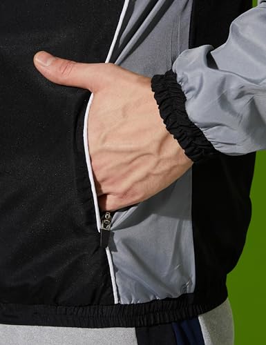 Image of Amazon Brand - Symbol Men Polyester Lightweight Sports Standard Length Sports Jacket