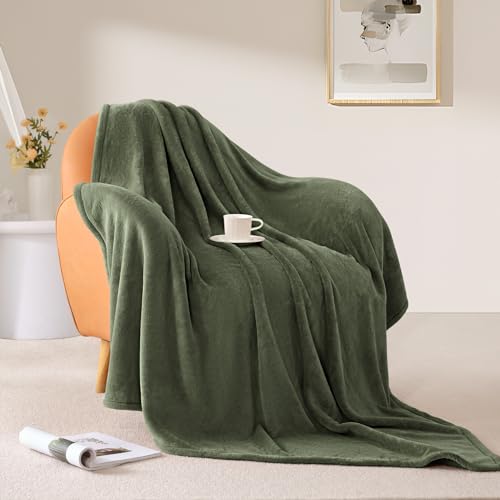 BEAUTEX Manta de Lana Tipo Throw para Sofá Cama Suave y Acogedora miniatura 3