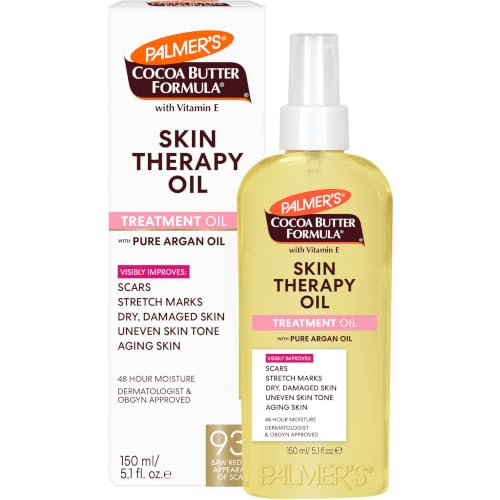 Palmer's Cocoa Butter Formula Skin Therapy Moisturizing Body Oil with Vitamin E & Pure Argan Oil,...