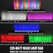 LED Stage Wash Light: 120W RGBW Individually Controlled DMX Light Bar - 114 Colorful Chase Programs & 15 Static Colors - Sound Activated DMX Control for DJ Parties Club Event Gig Bar Music Live Show