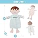 June Garden Little Patient Lucas Plush Anatomy Doll - Soft Educational Toy with Removable Human Organs - Learn Basic Anatomy for Toddlers and Kids
