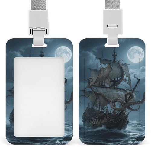 Octopus Kraken �C���D�C���D�o�b�W�z���_�[ �c�^ ID�o�b�W�z���_�[ �X�g���b�v�t�� ��v��ABS������ - �h���l�[���^�O �I�t�B�X�A���t�A�Ō�t�p