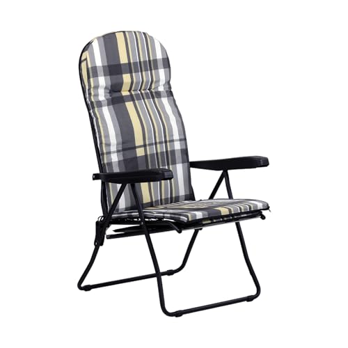 Totò Piccinni Poltrona Sedia Sdraio con poggiapiedi MADE IN ITALY