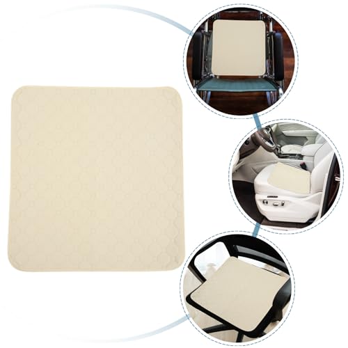 Cojín de asiento beige lavable almohadilla para silla sofá protector coche y hogar 7
