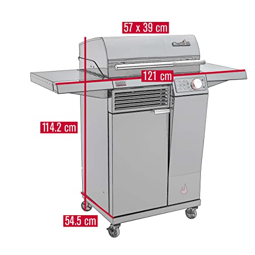 Char-Broil Electric BBQ SMART-E - Barbecue with E-POWER 90-370°C, Precise Temperature Control, Cleaning Function - Ideal for Outdoor Cooking, Garden, Balcony and Patio - Image 10