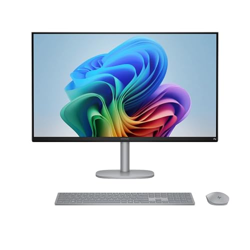 Image of HP Pavilion 32 Desktop, Intel 12th Gen i7 Processor with 8 Cores, 16GB RAM, 2TB SSD, 31.5 inch 4K UHD Display, Windows 11 Pro