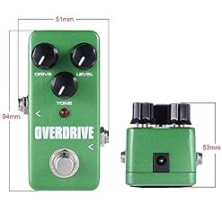 MKYSB FOD3 Mini Overdrive Pédale Portable Effet Guitare Pédale guitare pour guitare Accessoires Pièces - Les Beatles, Paul McCartney, John Lennon, RIngo Starr, George Harrison MKYSB FOD3 Mini Overdrive Pédale Portable Effet Guitare Pédale guitare pour guitare Accessoires Pièces – Image 2