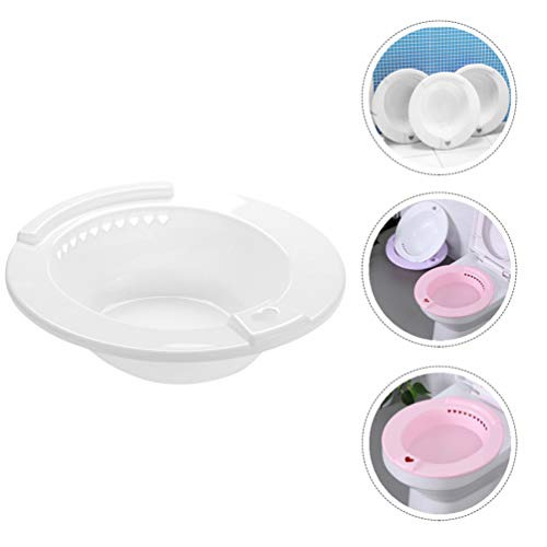 2 Pcs Perineal Soaking Basin Sitz Bath Over The Sitz Bath Postoperative Care Basin For Perineal Hemorrhoidal Episiotomy Soak Relief Pregnant Postpartum Bath Tub Soaking Women Portable Bidet #TOP4